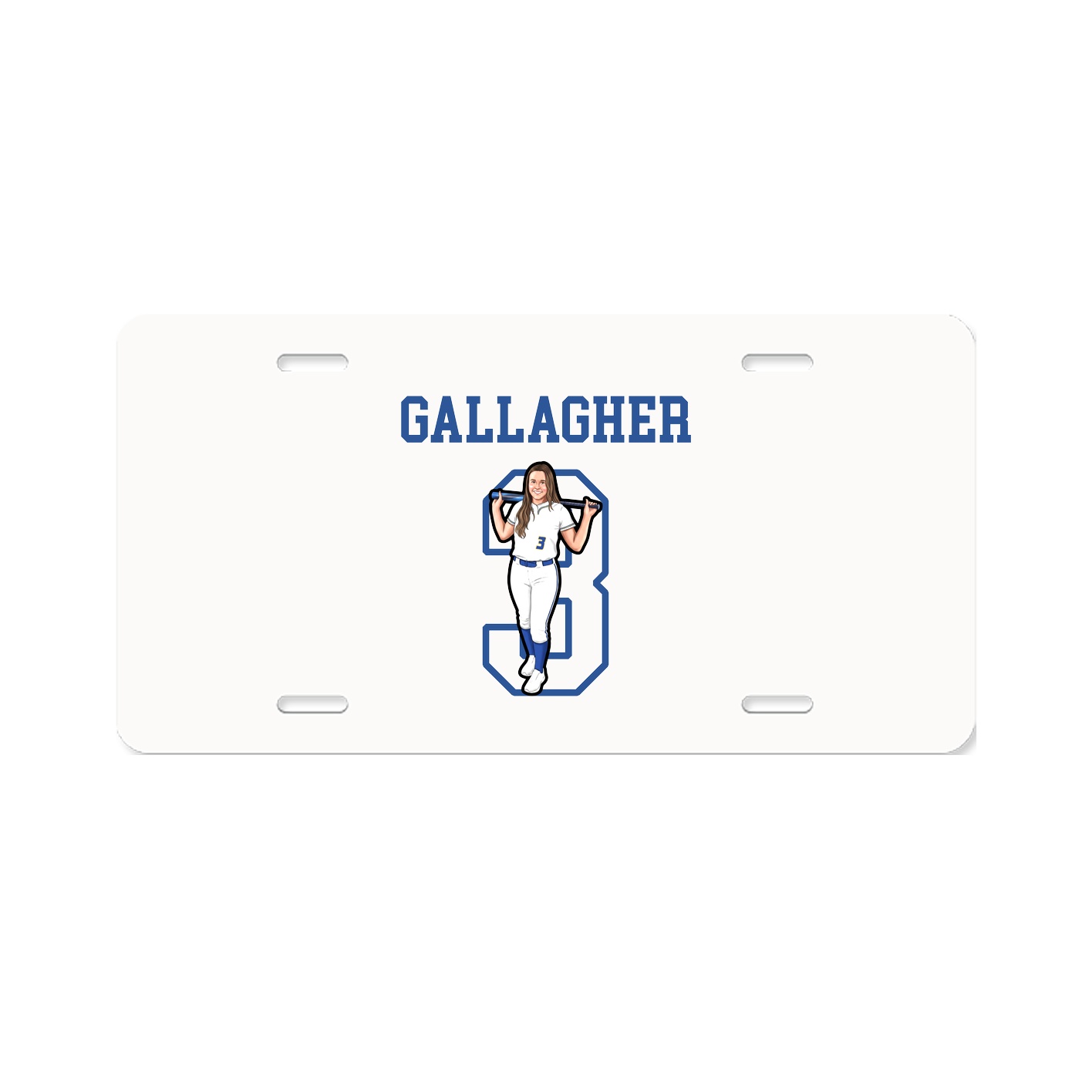 License Plate — Shirsey in Classic