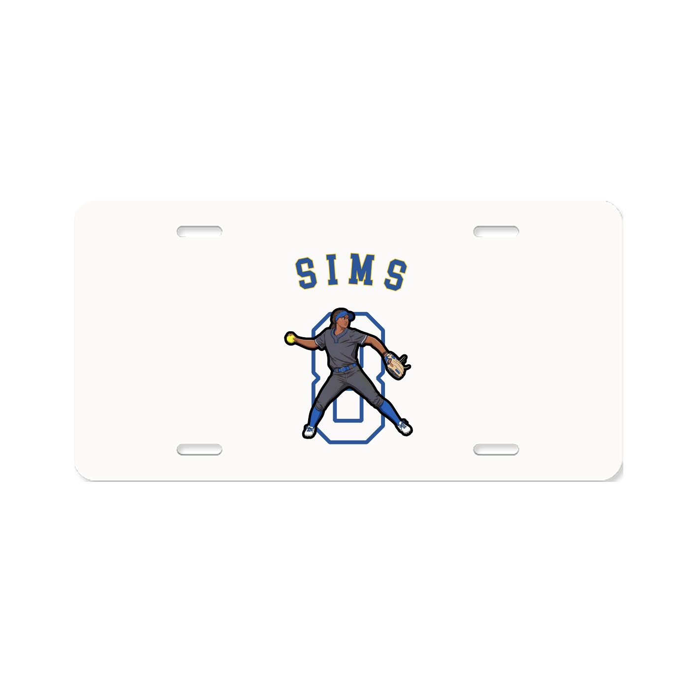 License Plate — Shirsey Arch in Classic