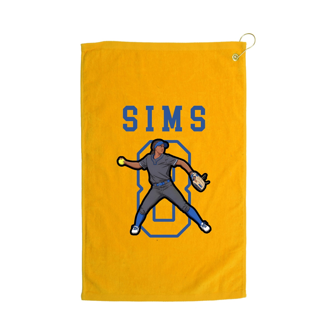 Golf Towel — Shirsey in Gold