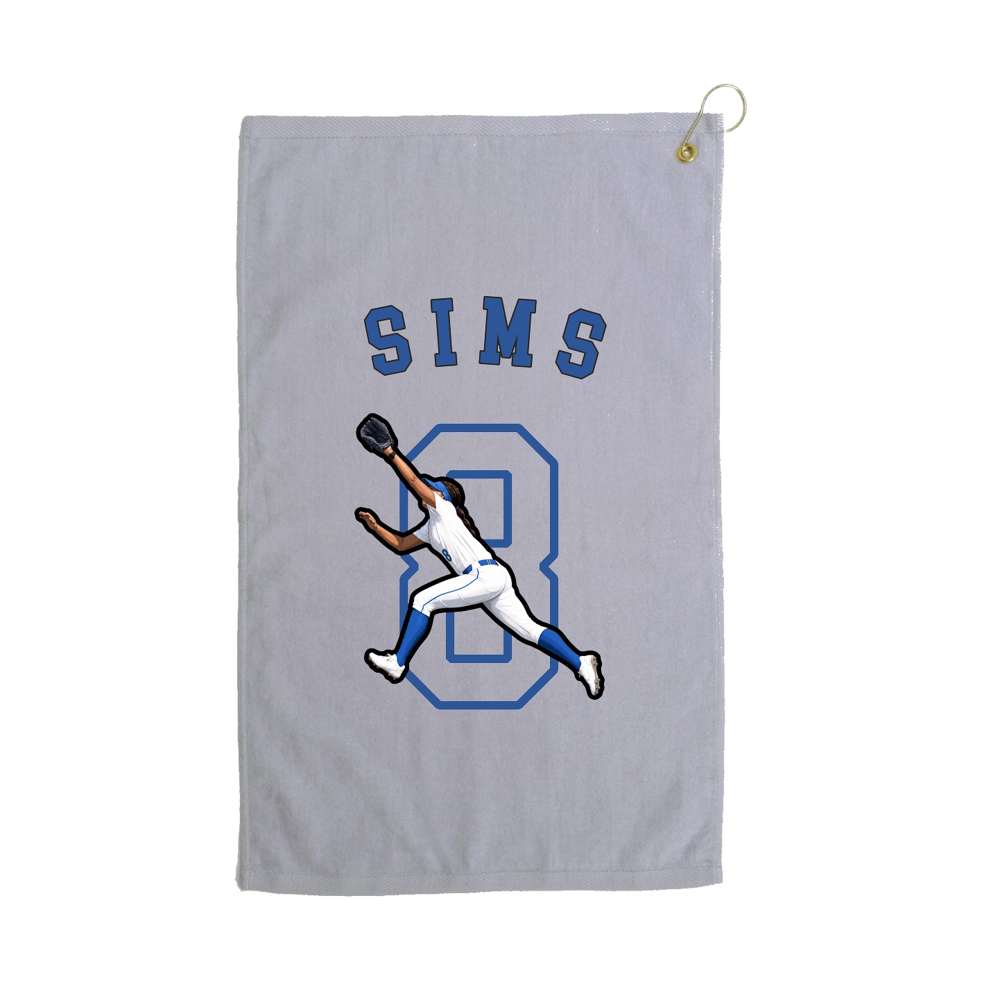 Golf Towel — Shirsey Arch in Grey