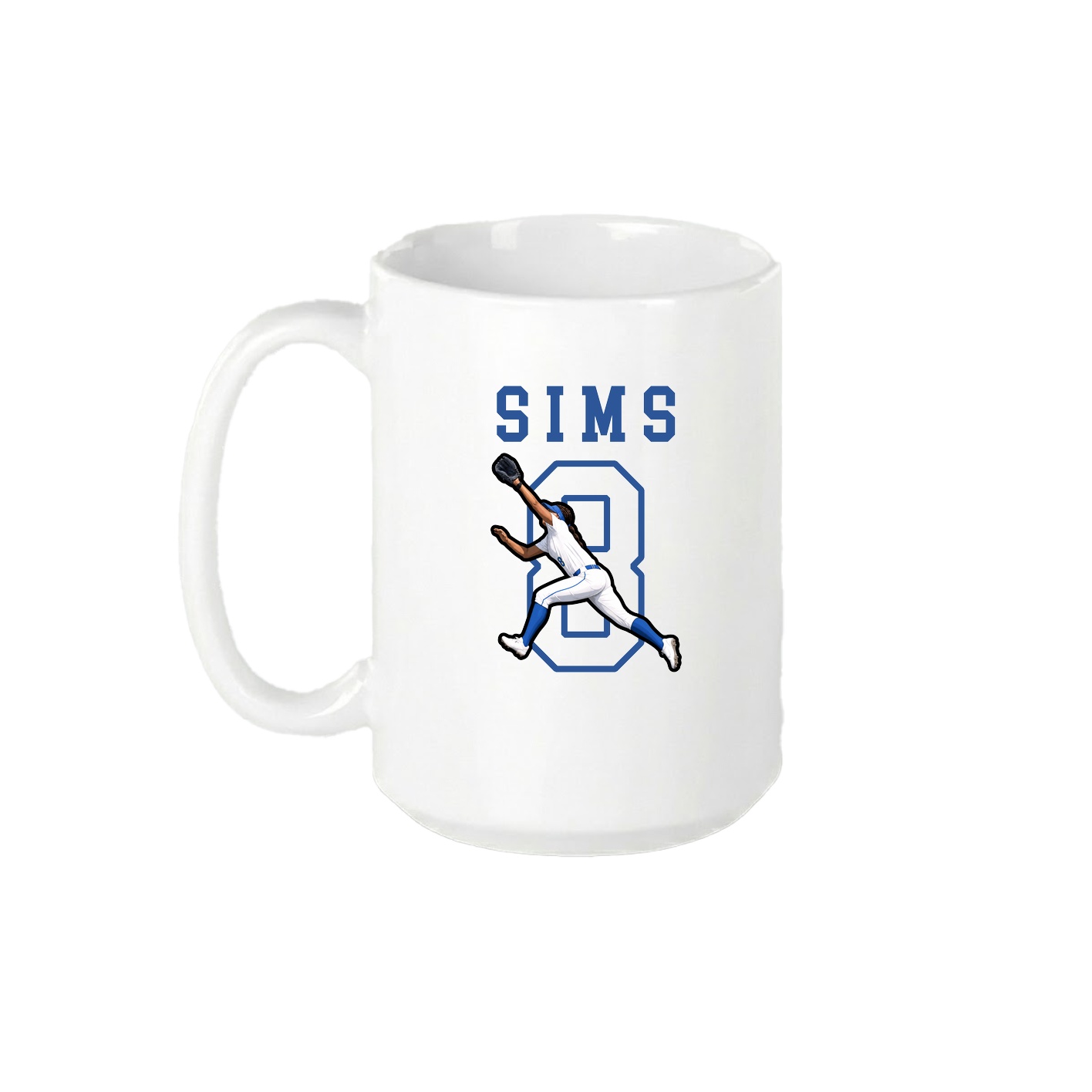 15oz Coffee Mug — Shirsey in White