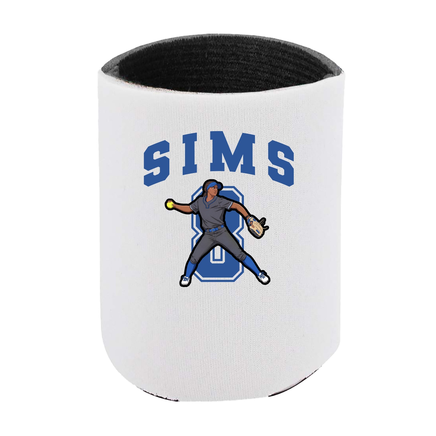 Can Holder — Number in White