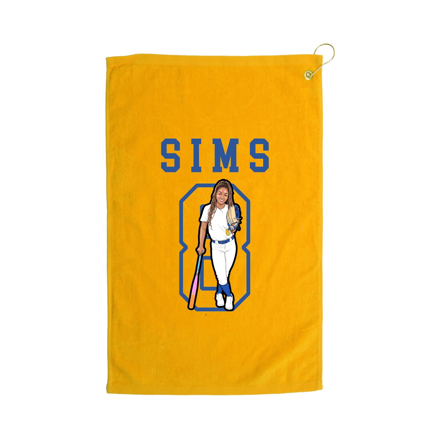 Golf Towel — Shirsey in Gold