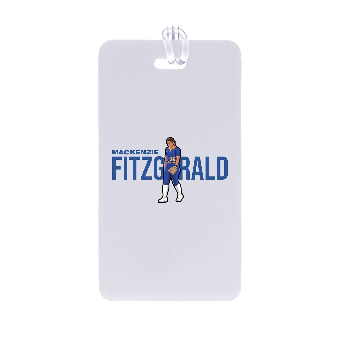 Bag Tag — Player Name in Classic