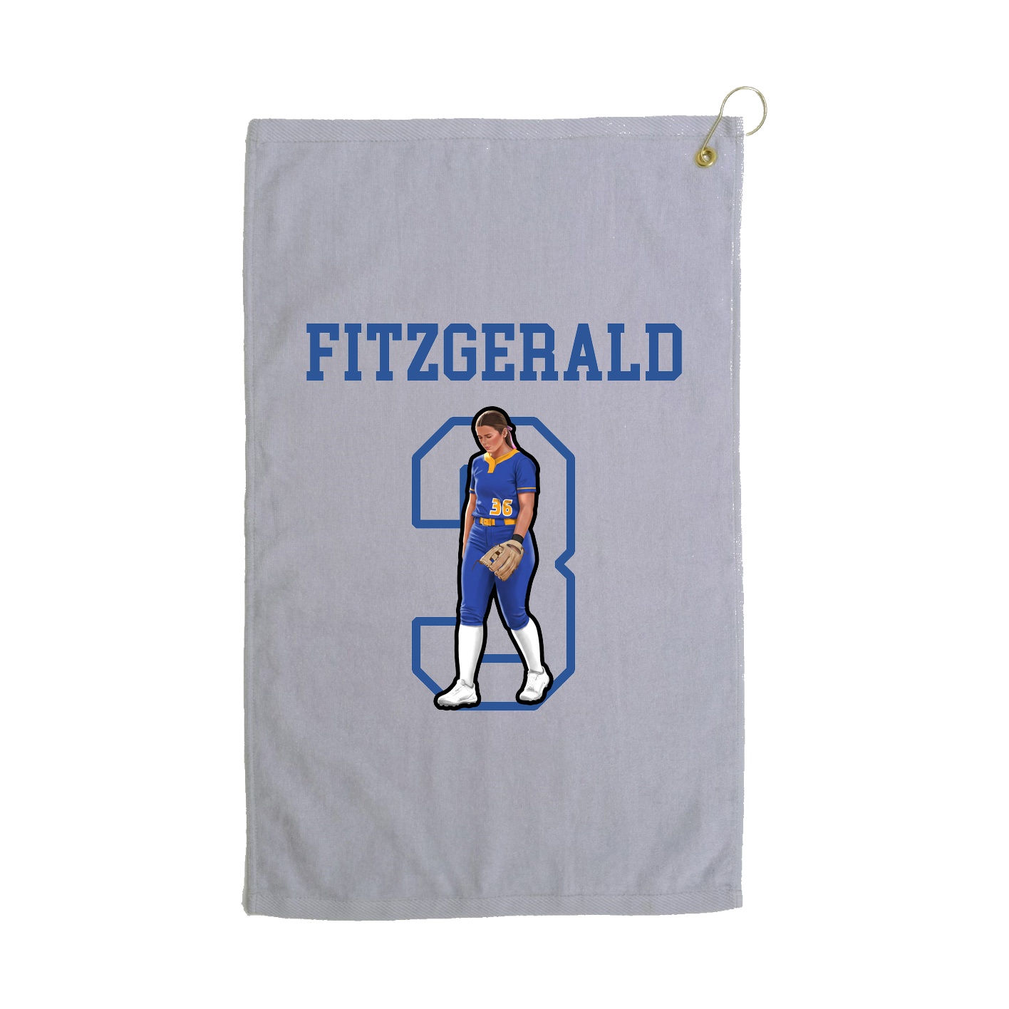 Golf Towel — Shirsey in Grey