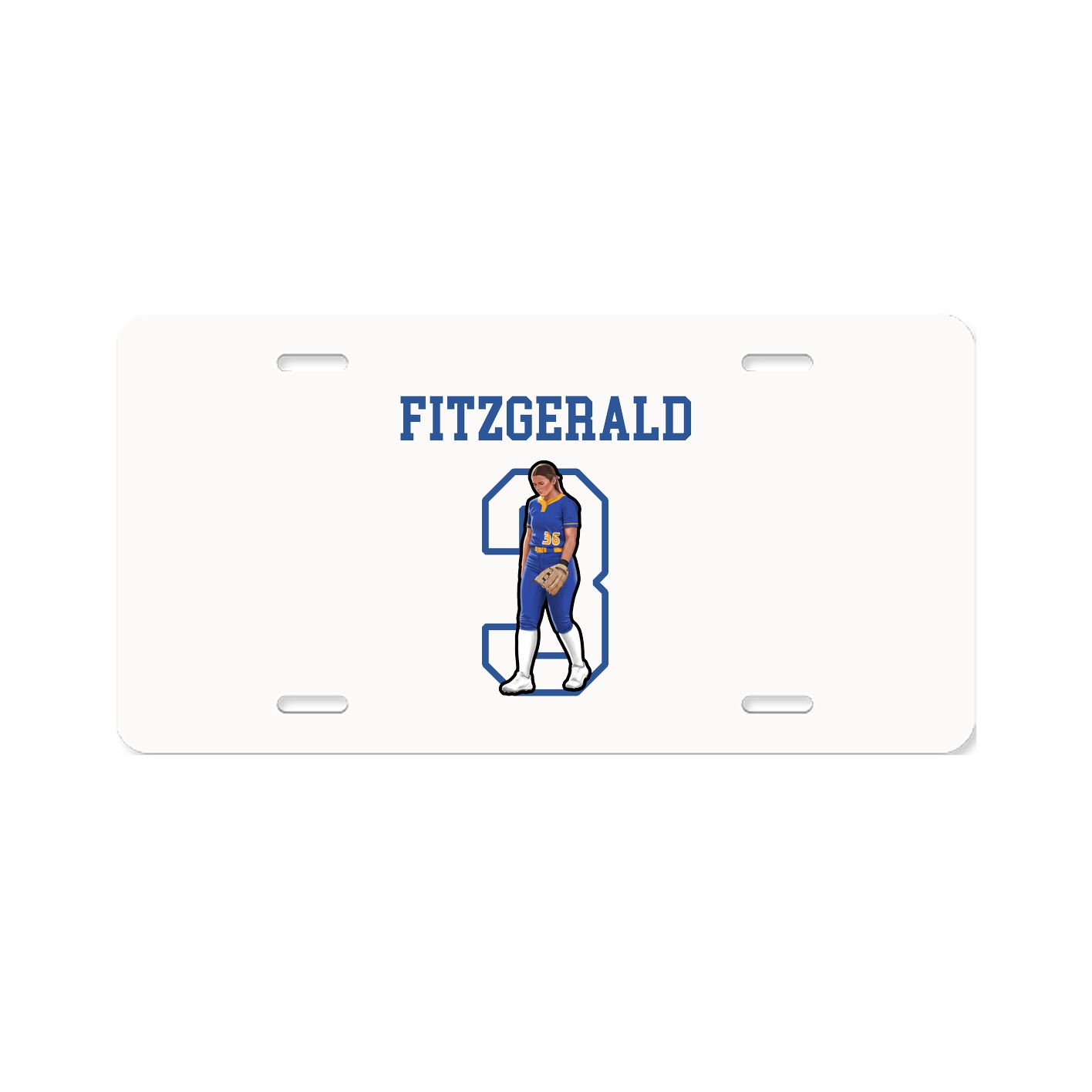License Plate — Shirsey in Classic