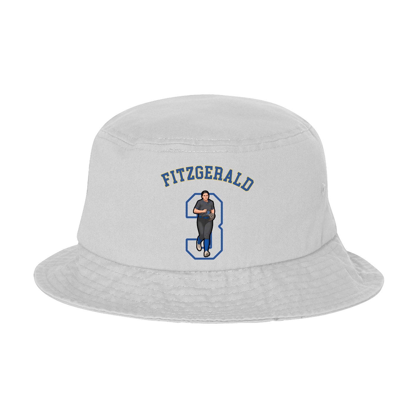 Bucket Cap — Shirsey Arch in White