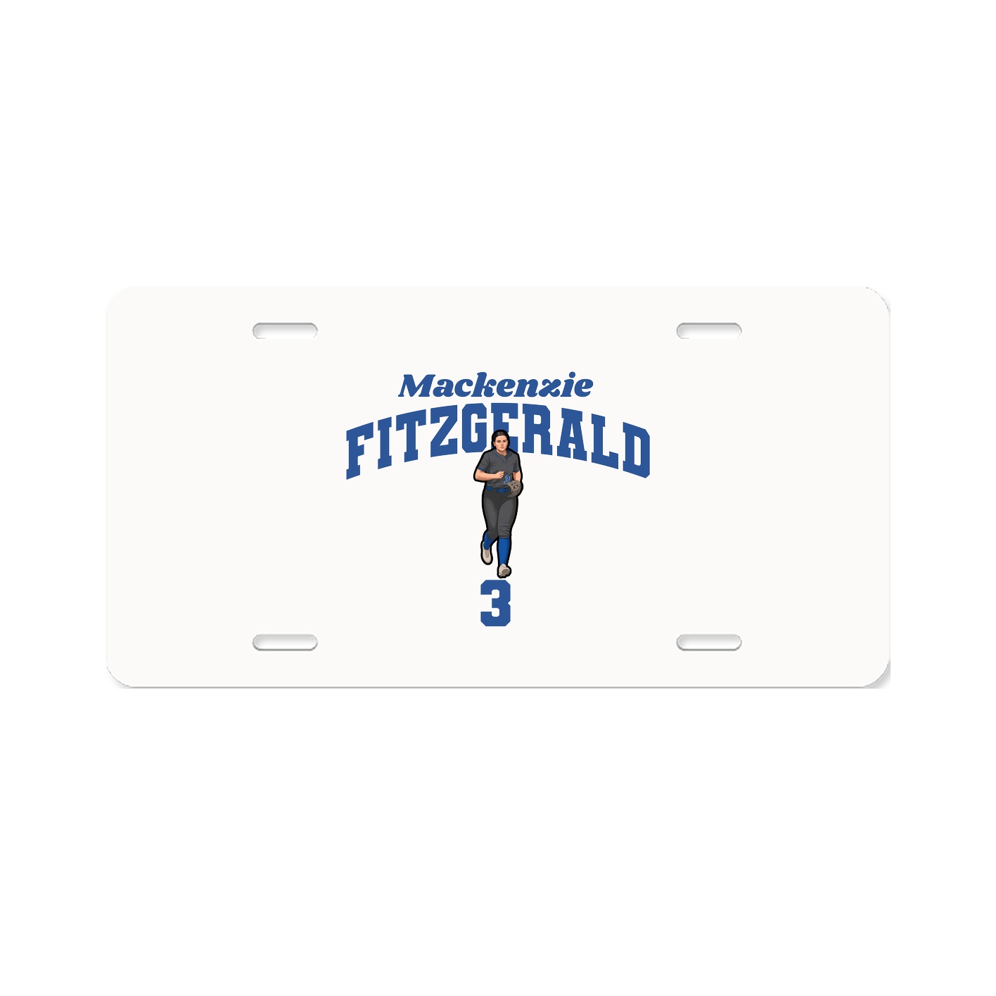 License Plate — Signature Arch in Classic