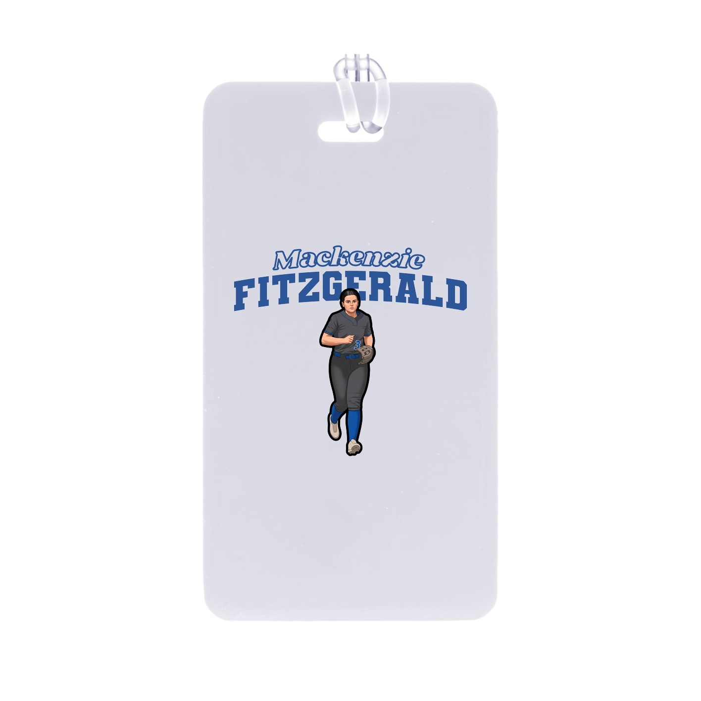Bag Tag — Name Arch in Classic