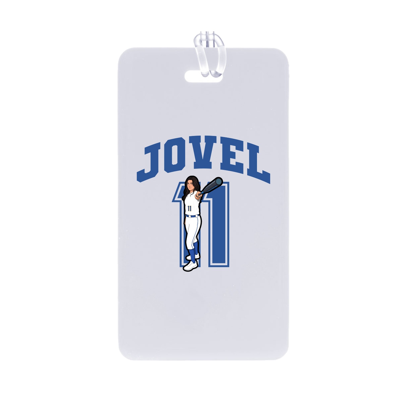 Bag Tag — Number in Classic