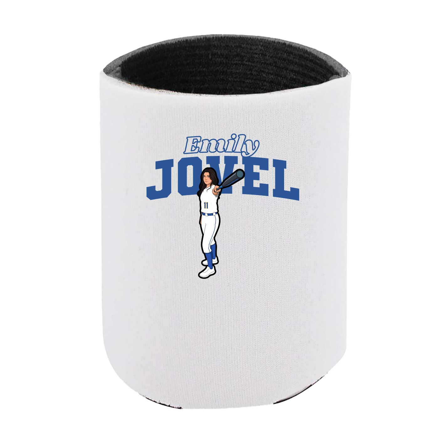 Can Holder — Name Arch in White