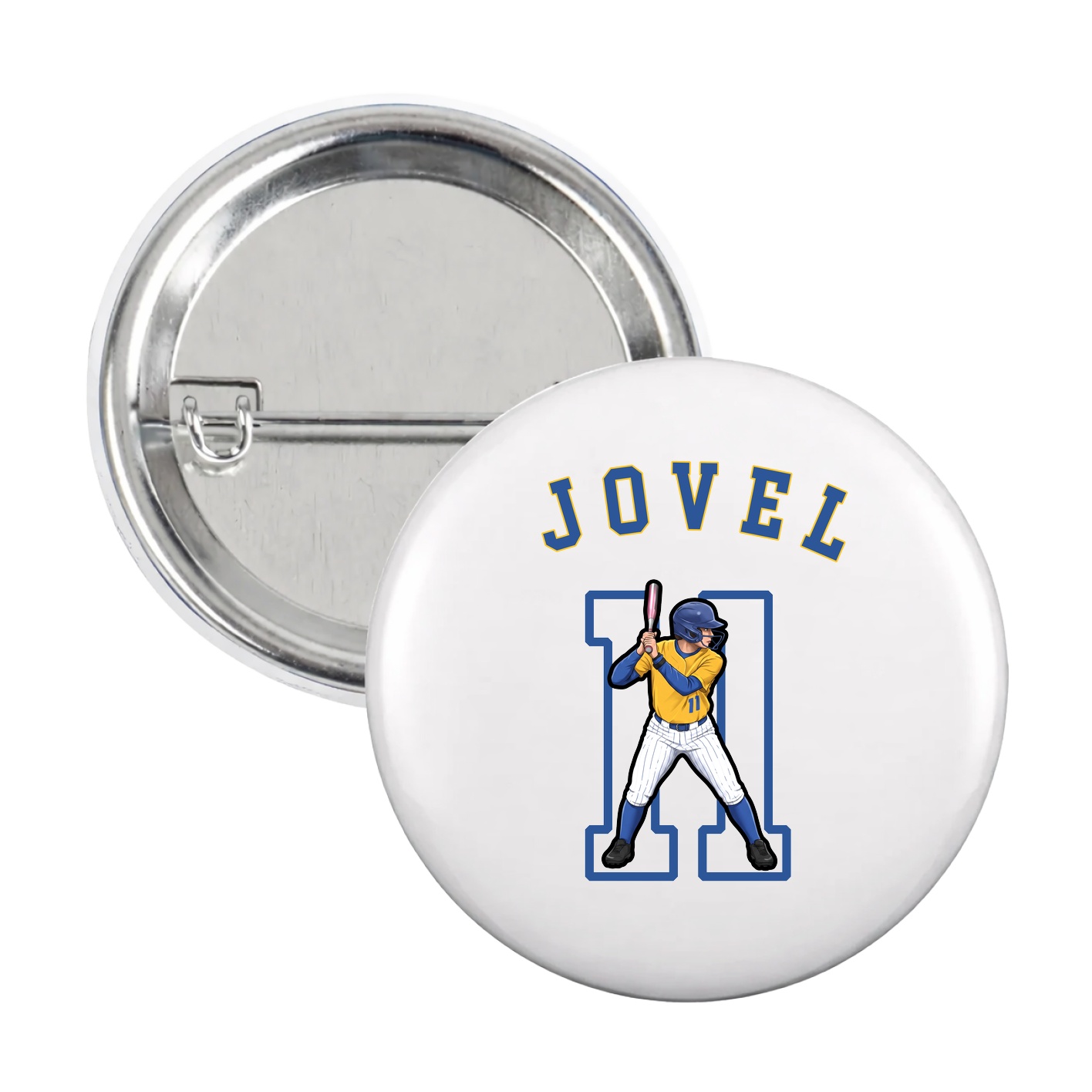 Game Day Button — Shirsey Arch in White