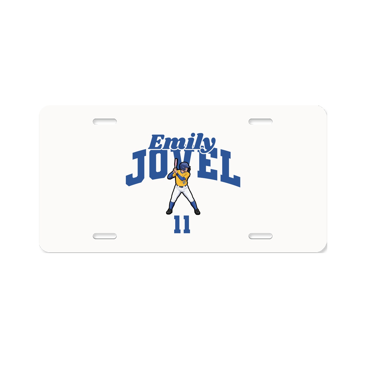 License Plate — Signature Arch in Classic
