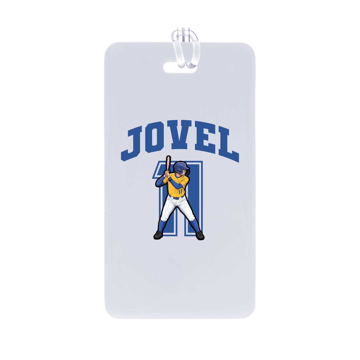 Bag Tag — Number in Classic