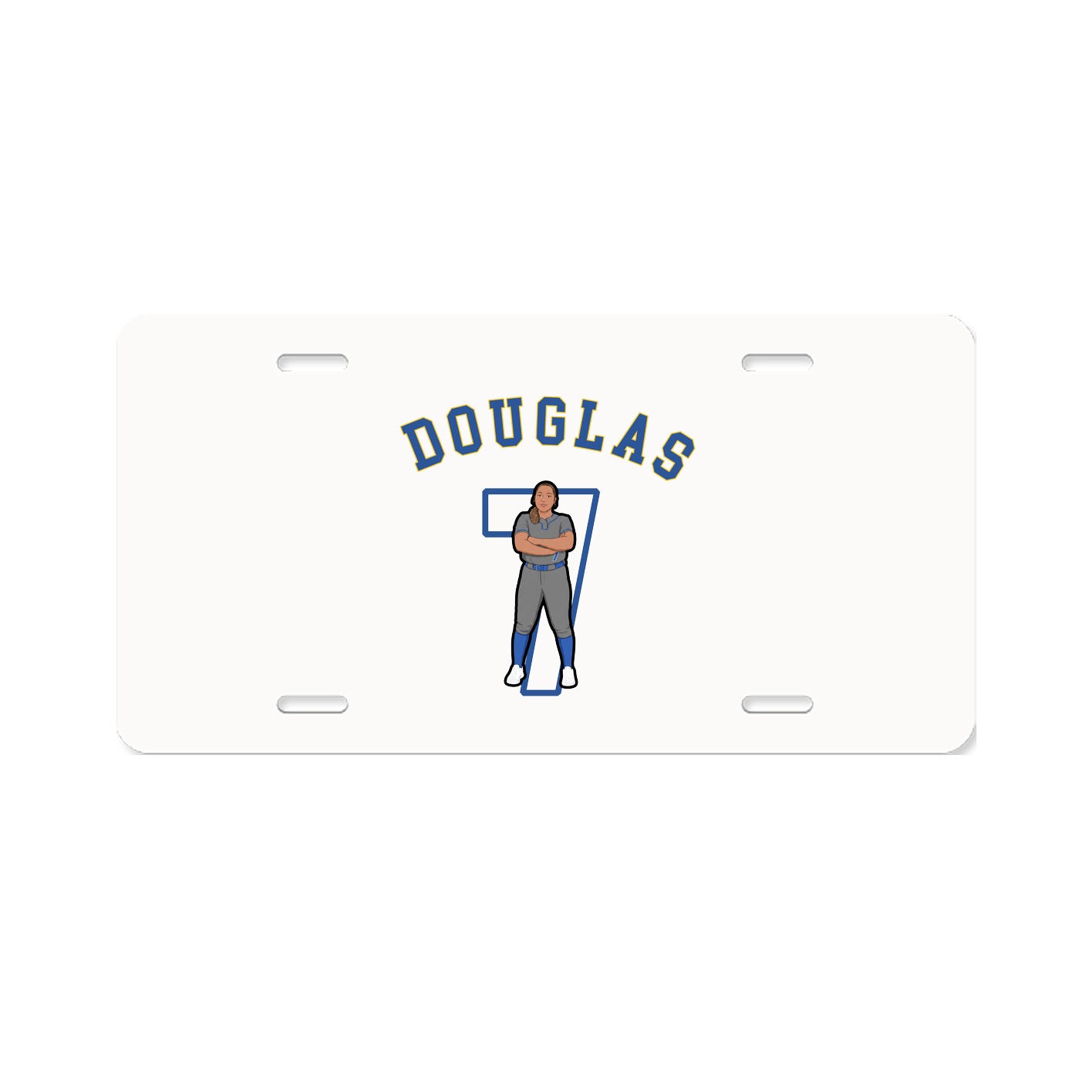 License Plate — Shirsey Arch in Classic
