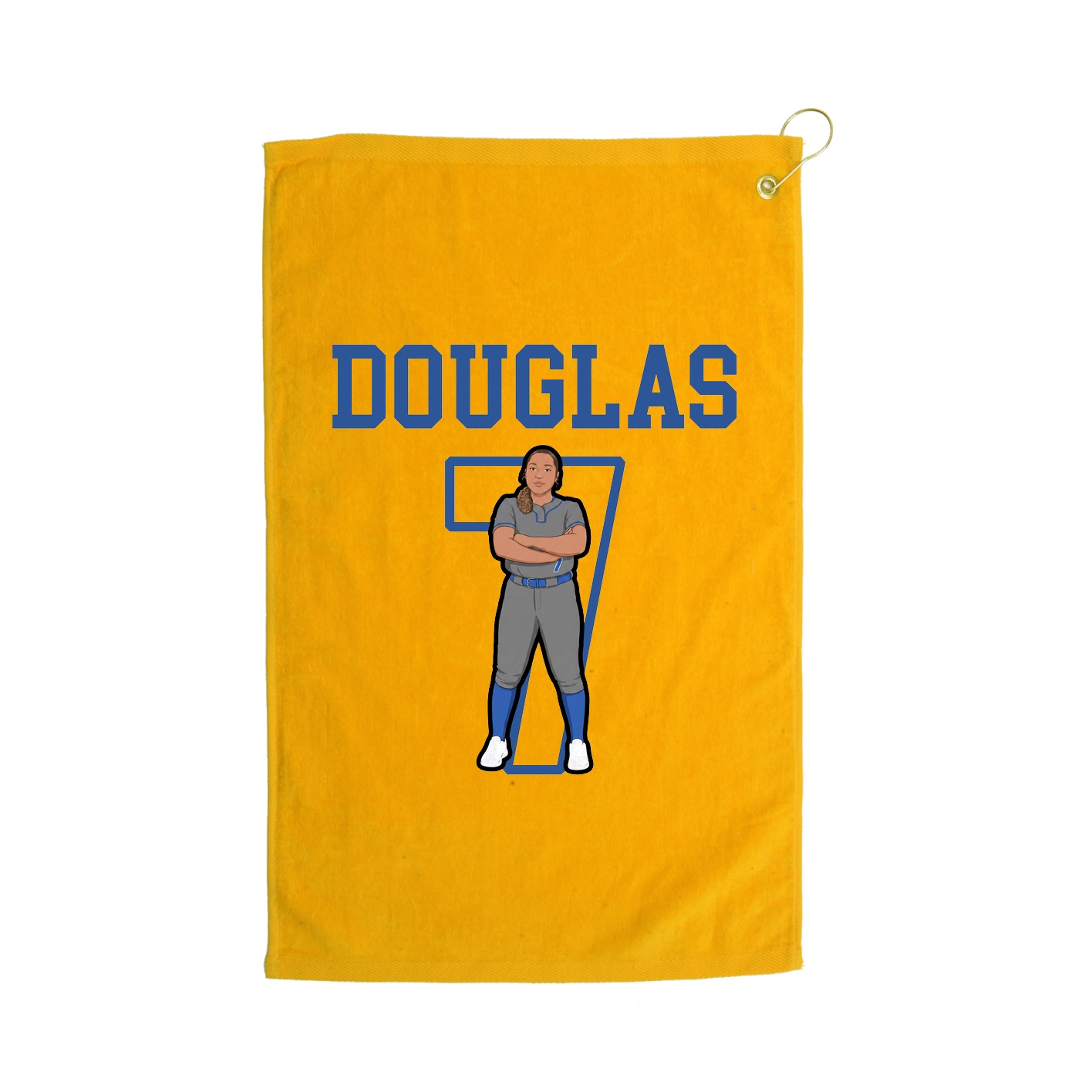 Golf Towel — Shirsey in Gold
