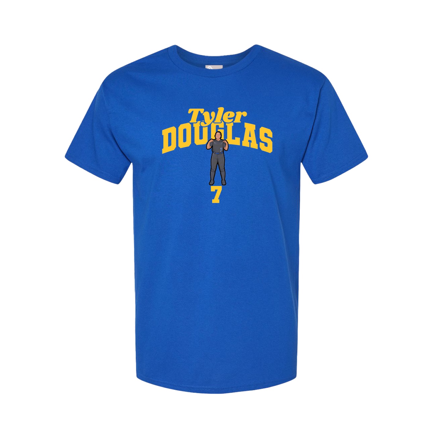 Youth Tee — Signature Arch in Royal