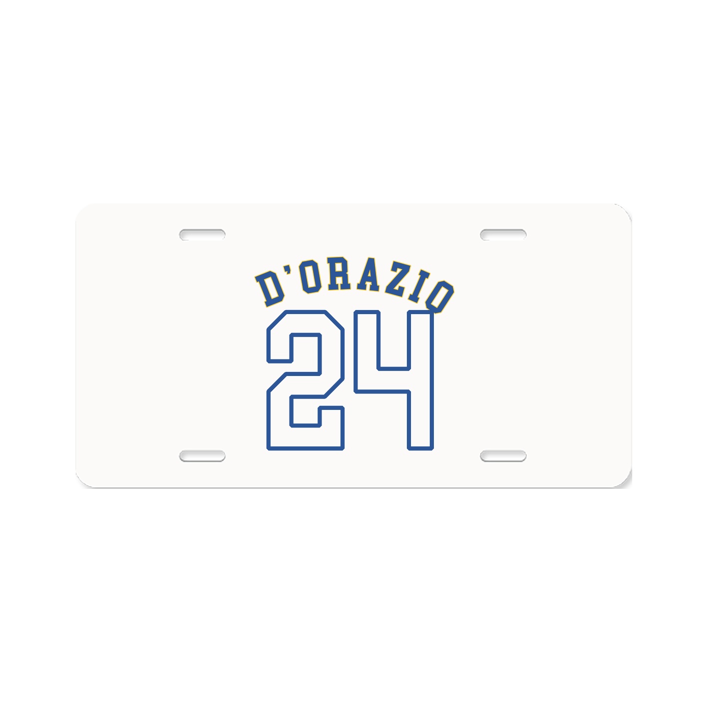 License Plate — Shirsey Arch in Classic