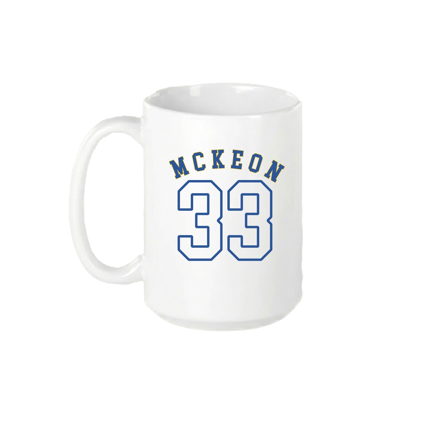 15oz Coffee Mug — Shirsey Arch in White