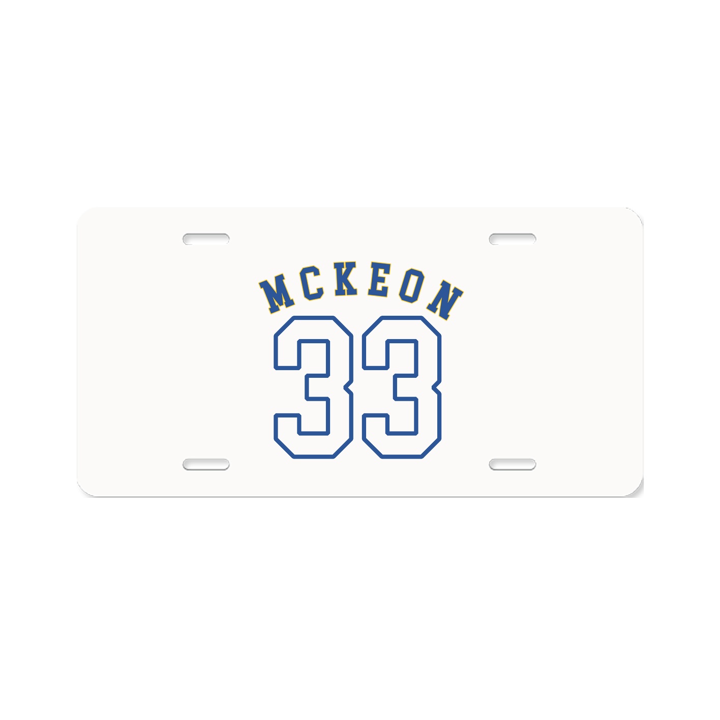 License Plate — Shirsey Arch in Classic