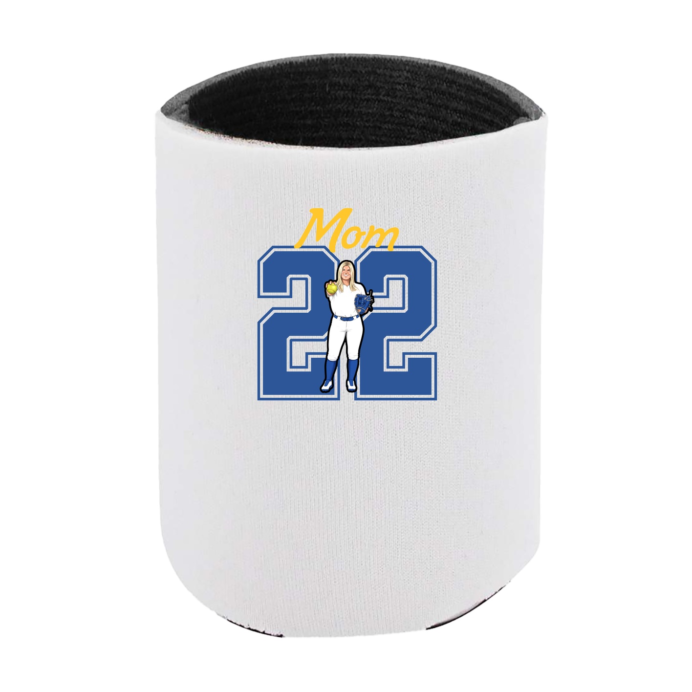 Can Holder — Mothers Day Shirsey in White