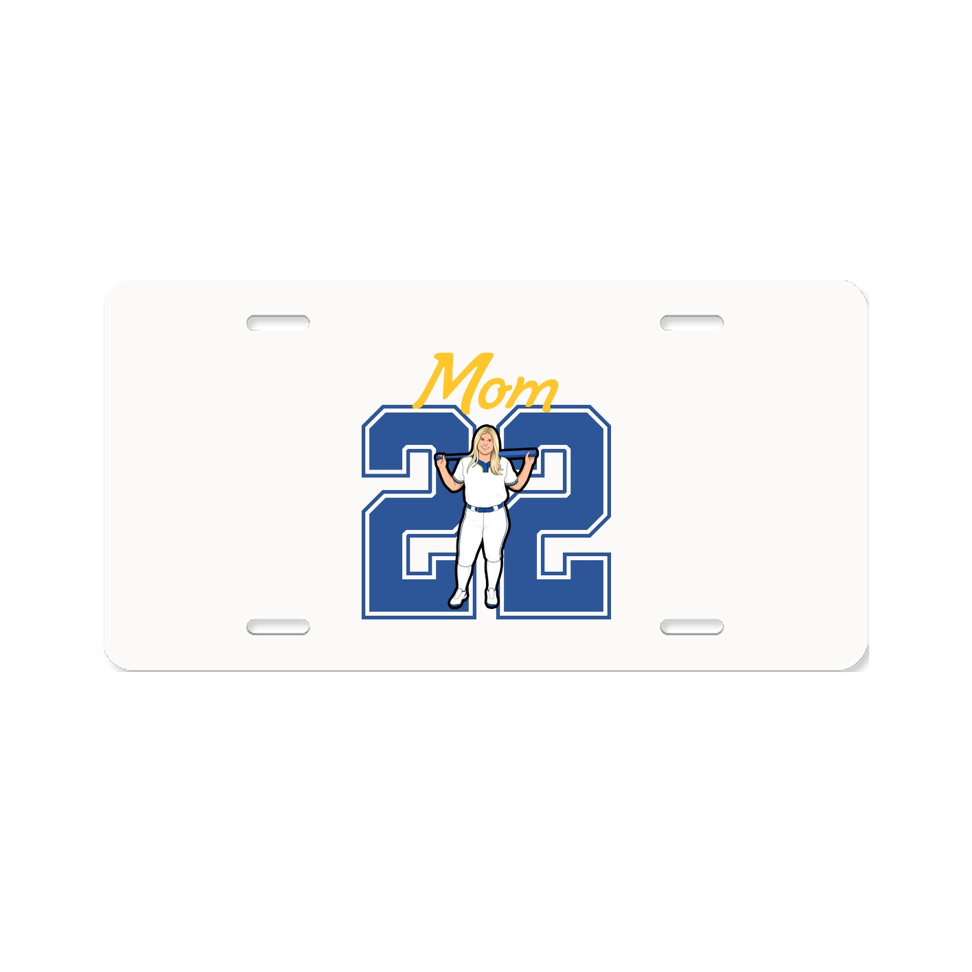 License Plate — Mothers Day Shirsey in Classic