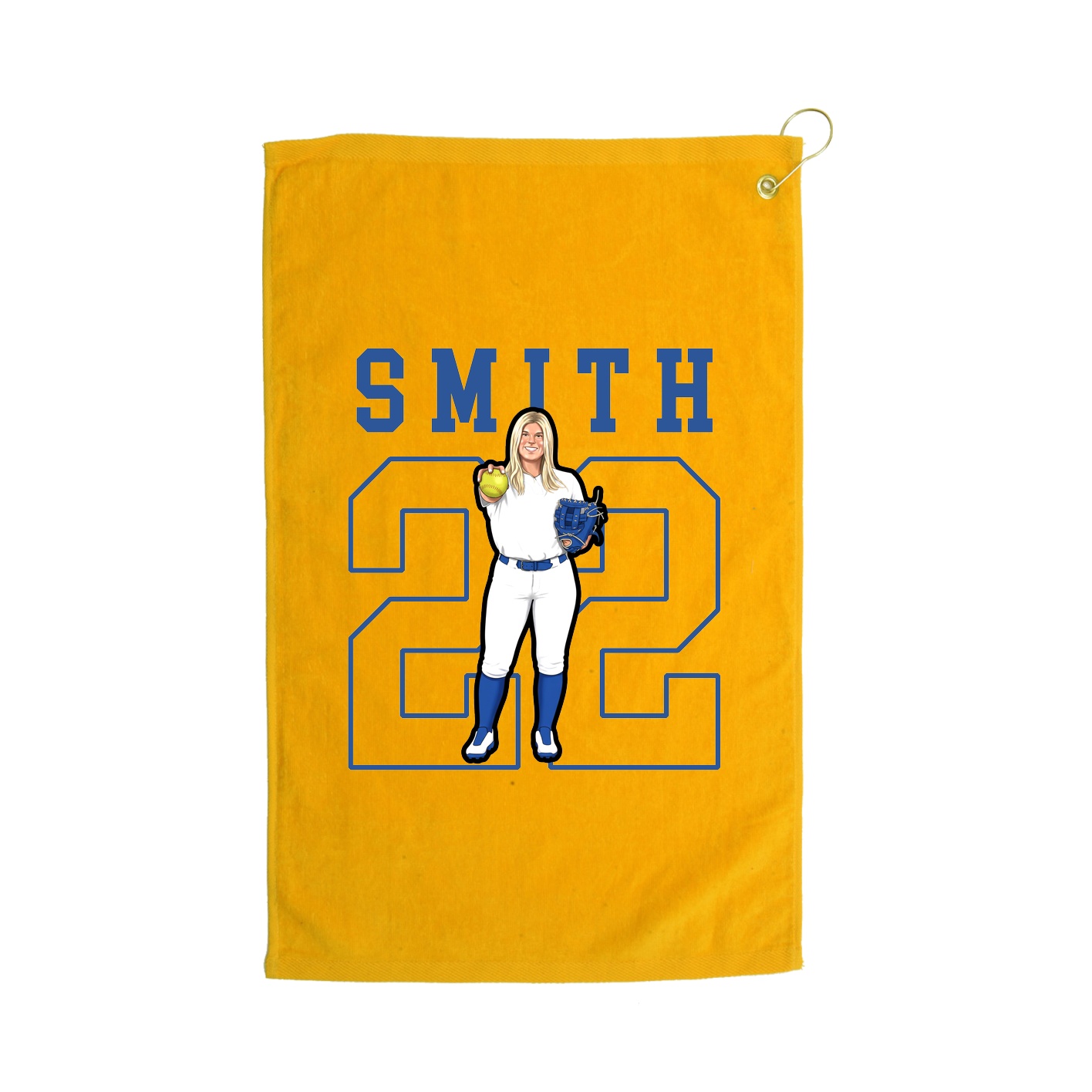 Golf Towel — Shirsey in Gold