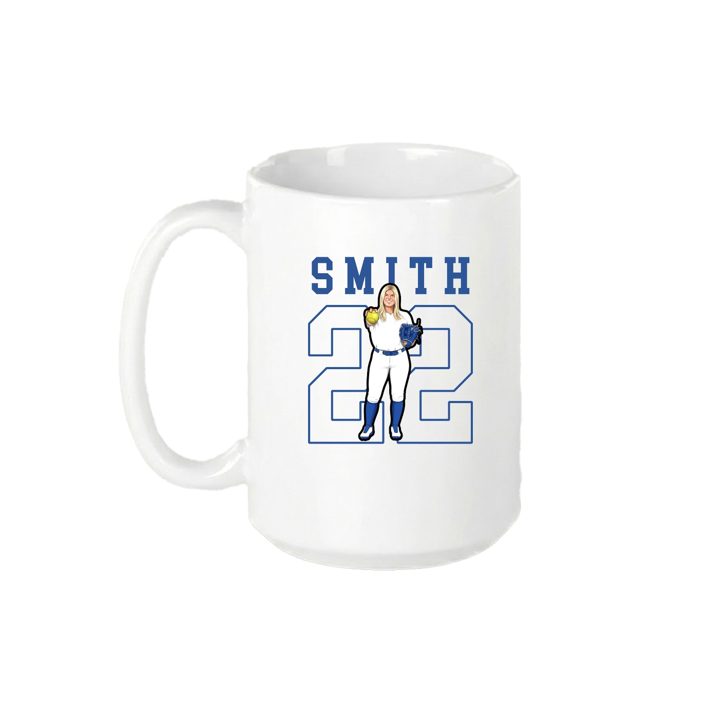 15oz Coffee Mug — Shirsey in White