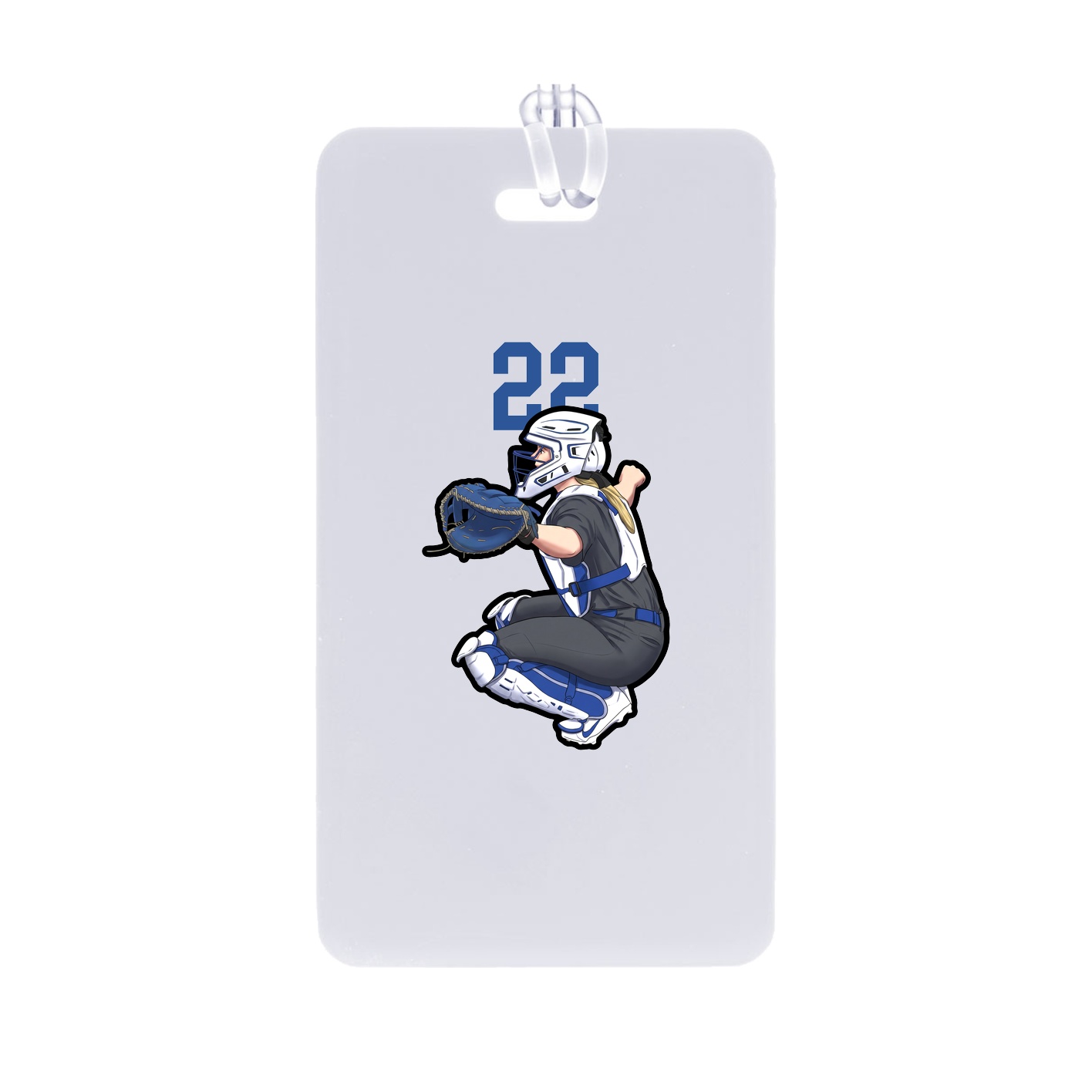 Bag Tag — Number Top in Classic