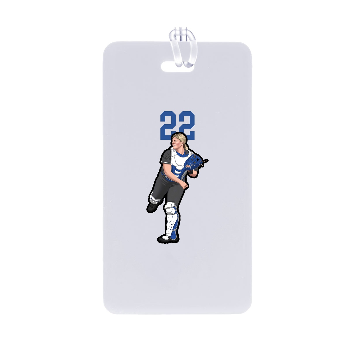 Bag Tag — Number Top in Classic