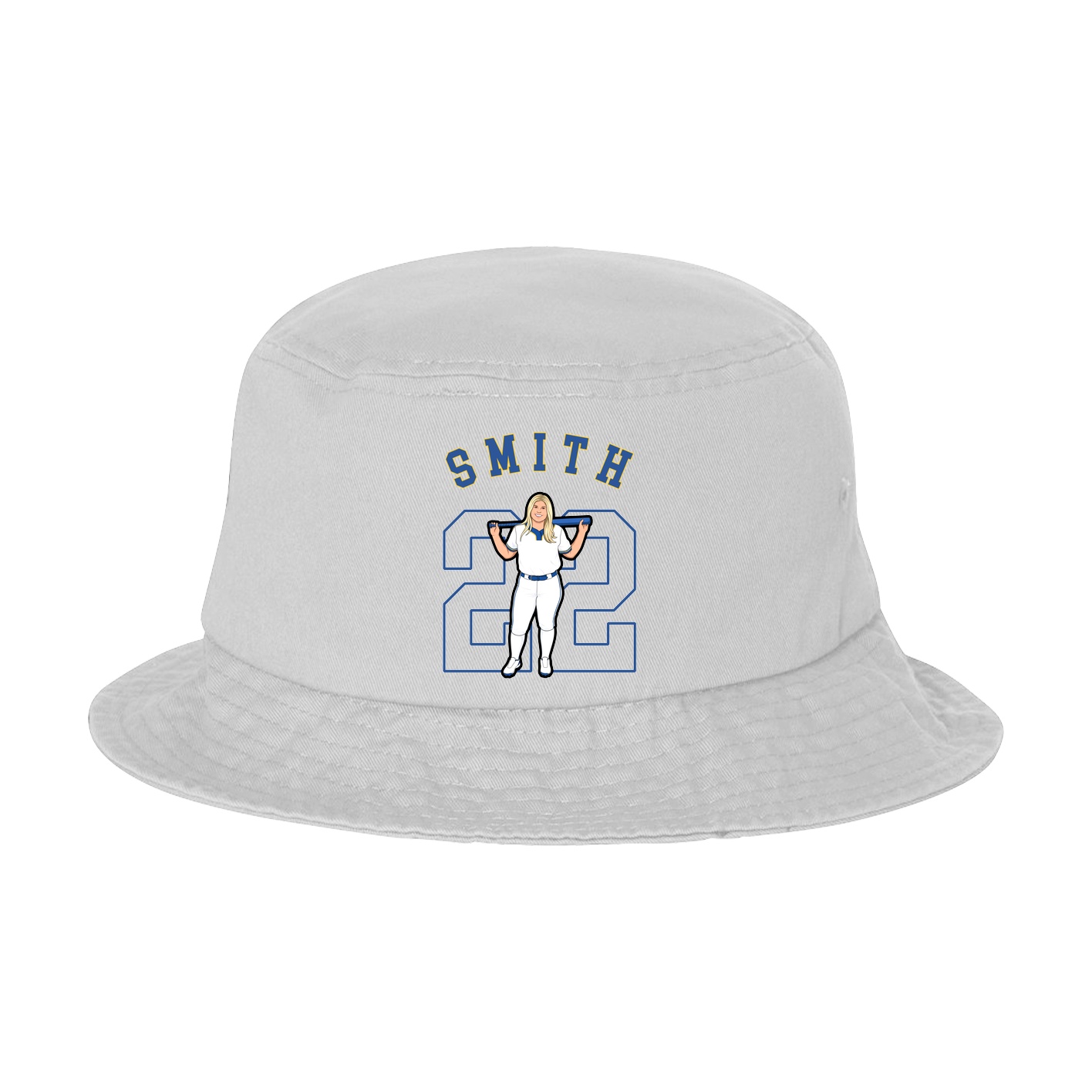 Bucket Cap — Shirsey Arch in White