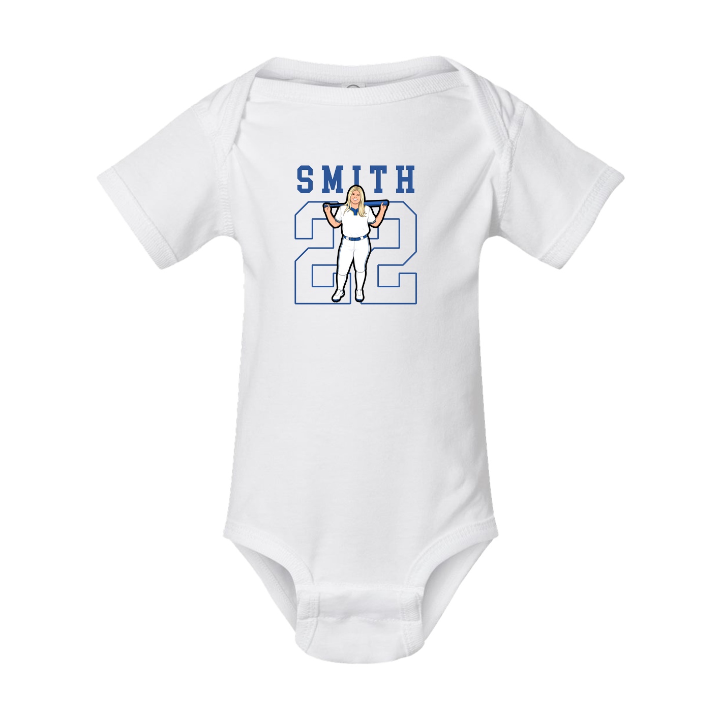 Baby Onesie — Shirsey in White