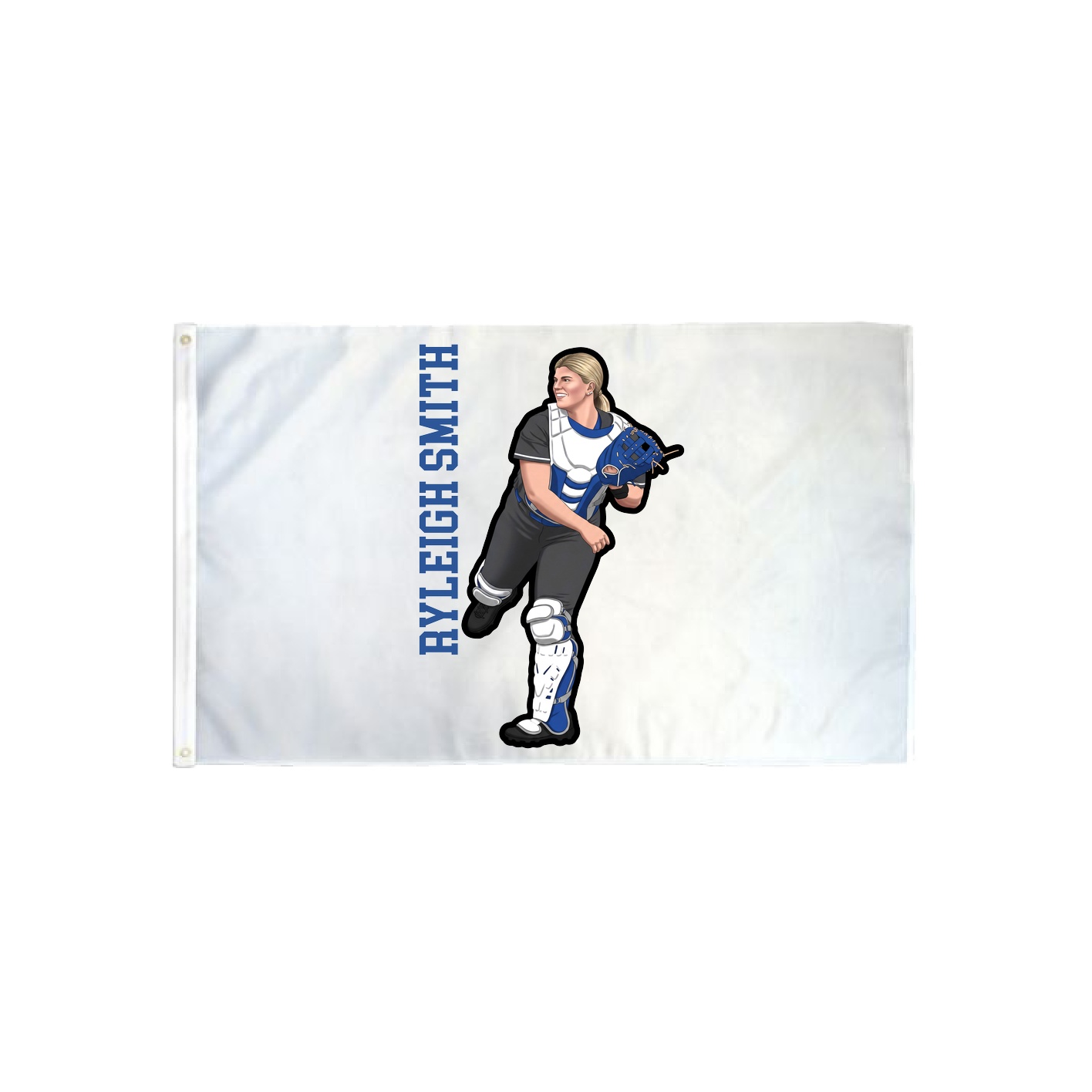 3x5 Flag — Name Vertical in Classic