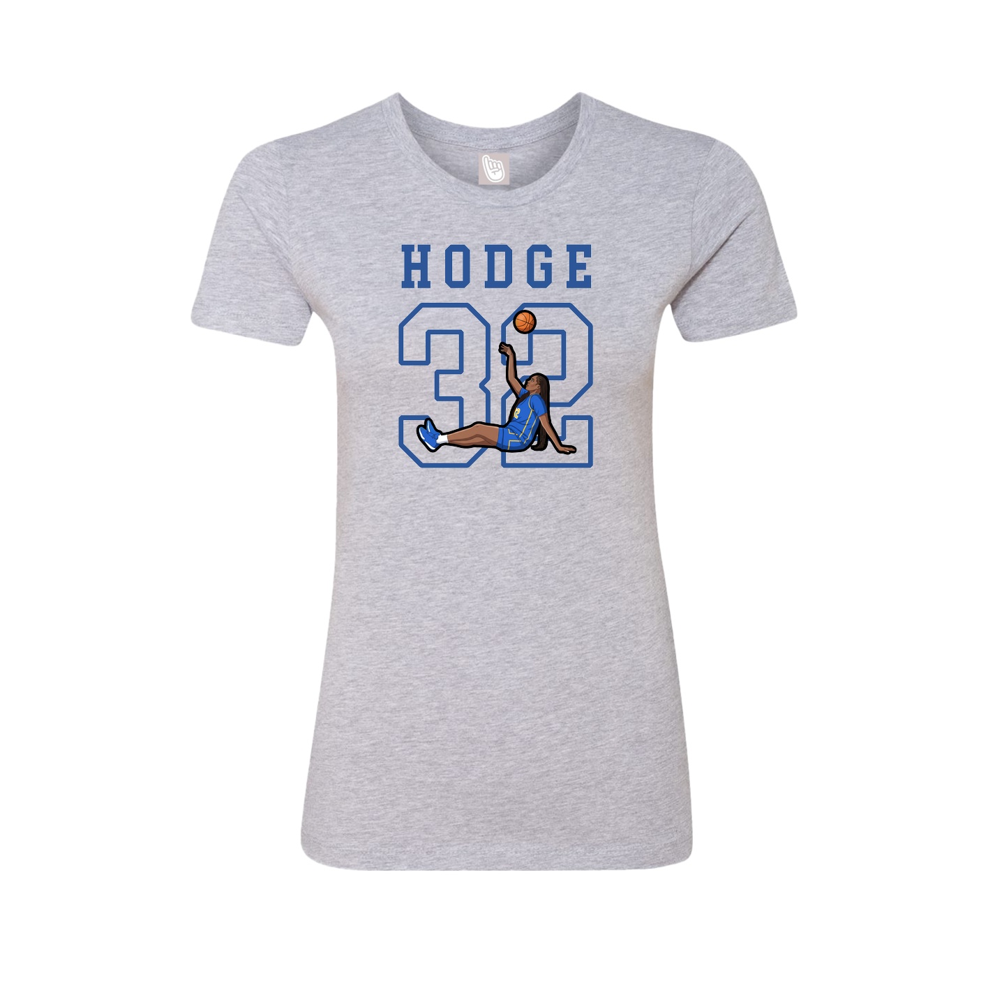 Fitted Women's Tee — Shirsey in Grey