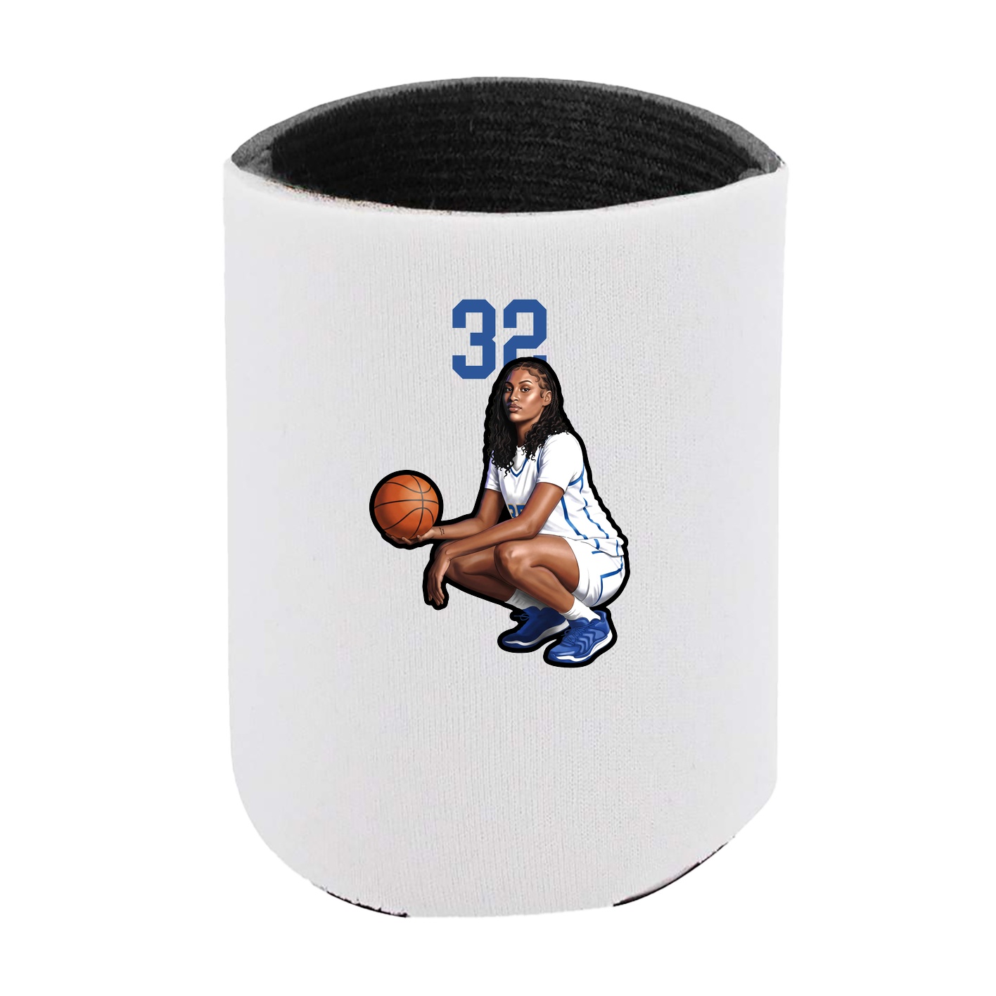 Can Holder — Number Top in White