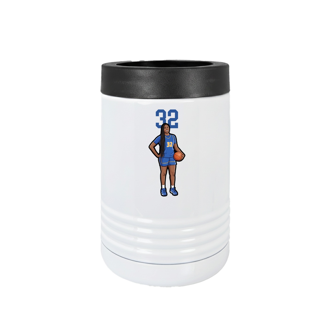 Beverage Holder — Number Top in White