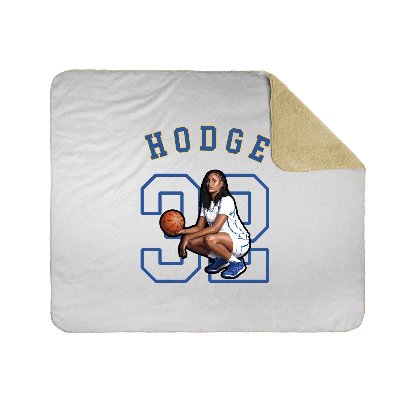 Throw Blanket — Shirsey Arch in White