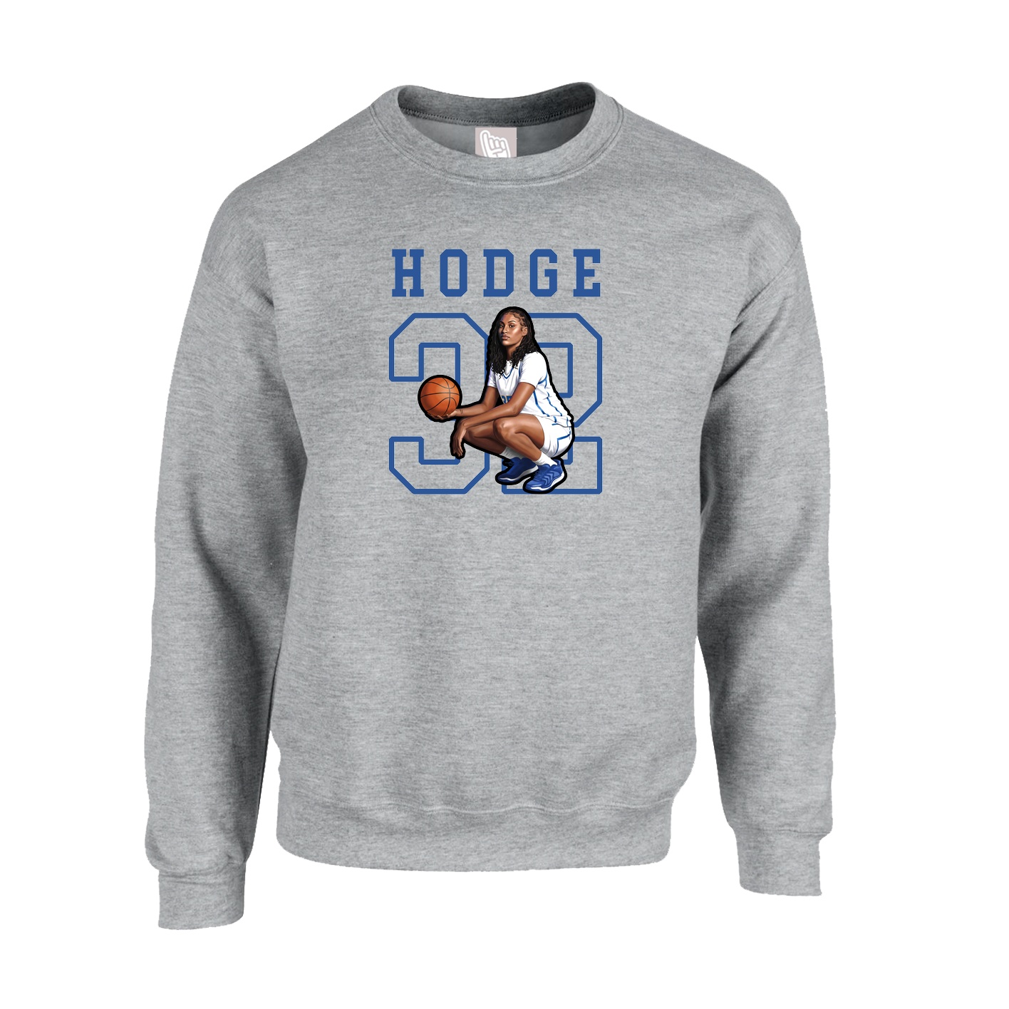 Fleece Crew — Shirsey in Grey