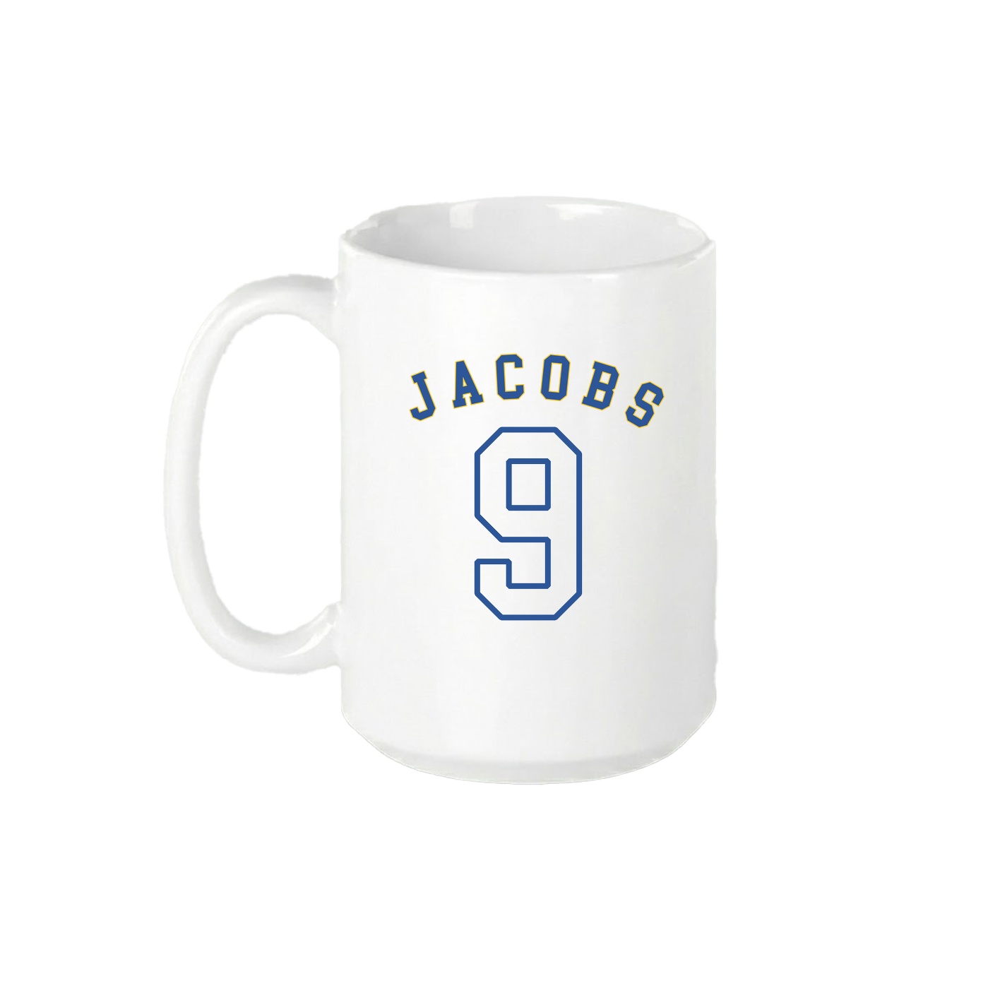 15oz Coffee Mug — Shirsey Arch in White
