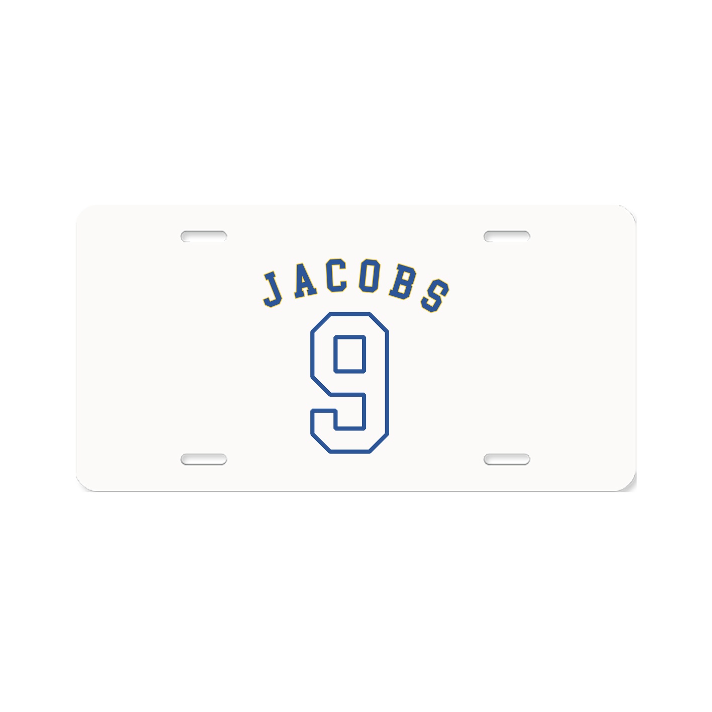 License Plate — Shirsey Arch in Classic