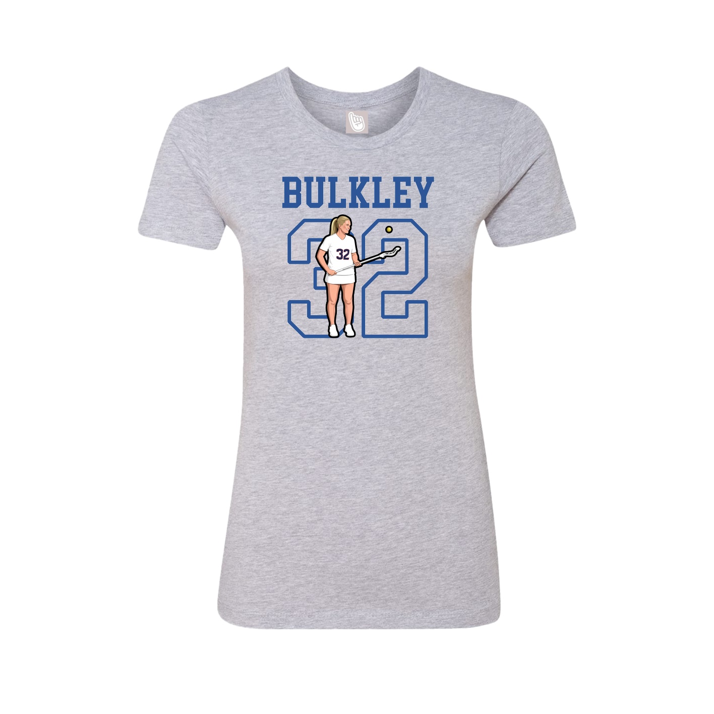 Fitted Women's Tee — Shirsey in Grey