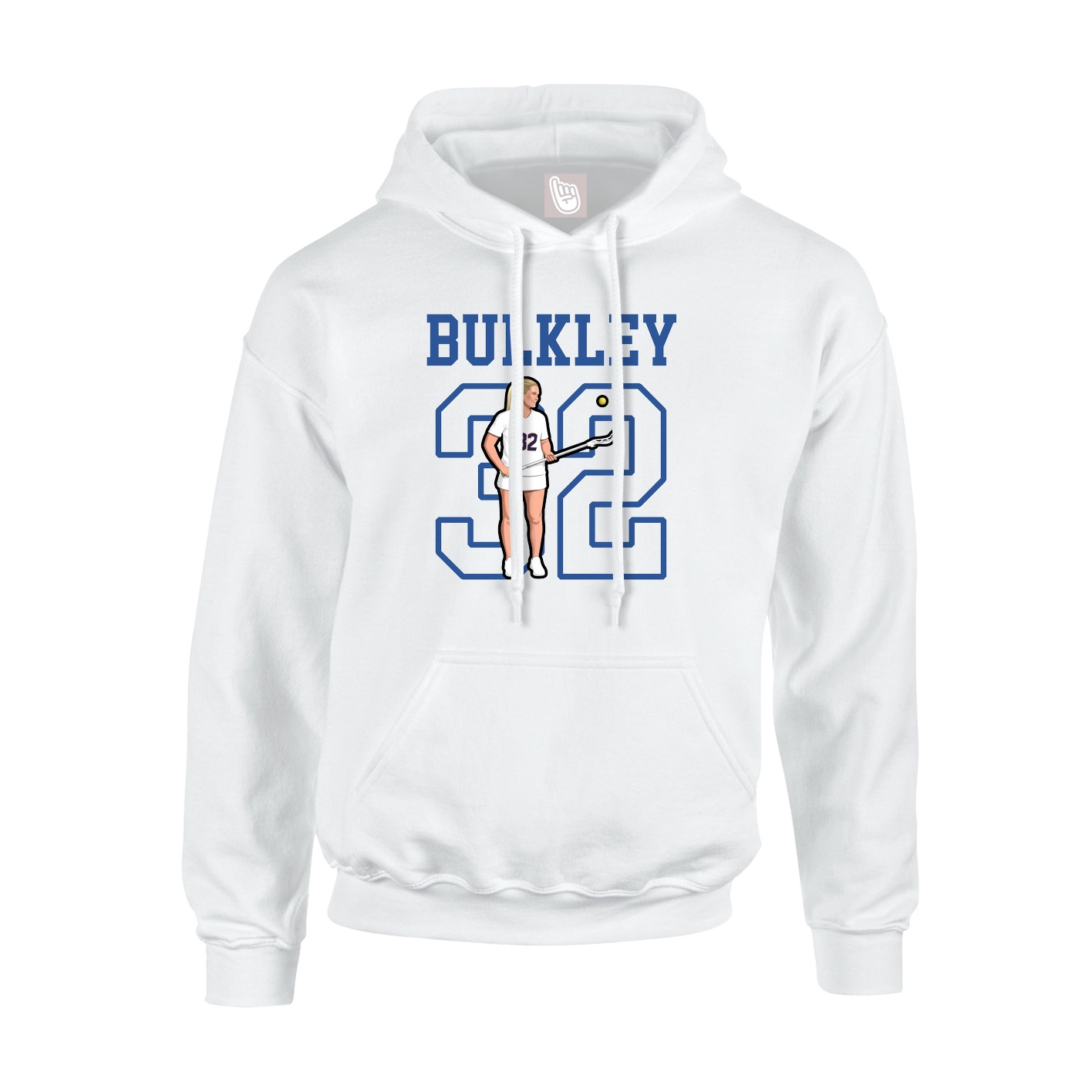 Hoodie — Shirsey in White
