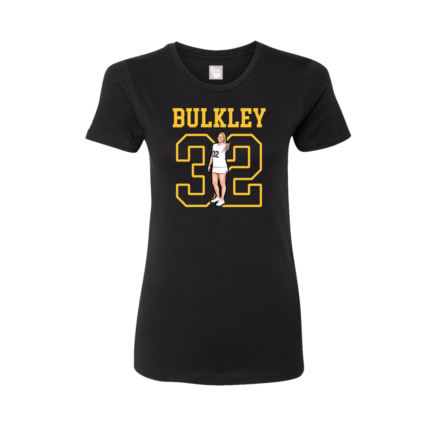 Fitted Women's Tee — Shirsey in Black