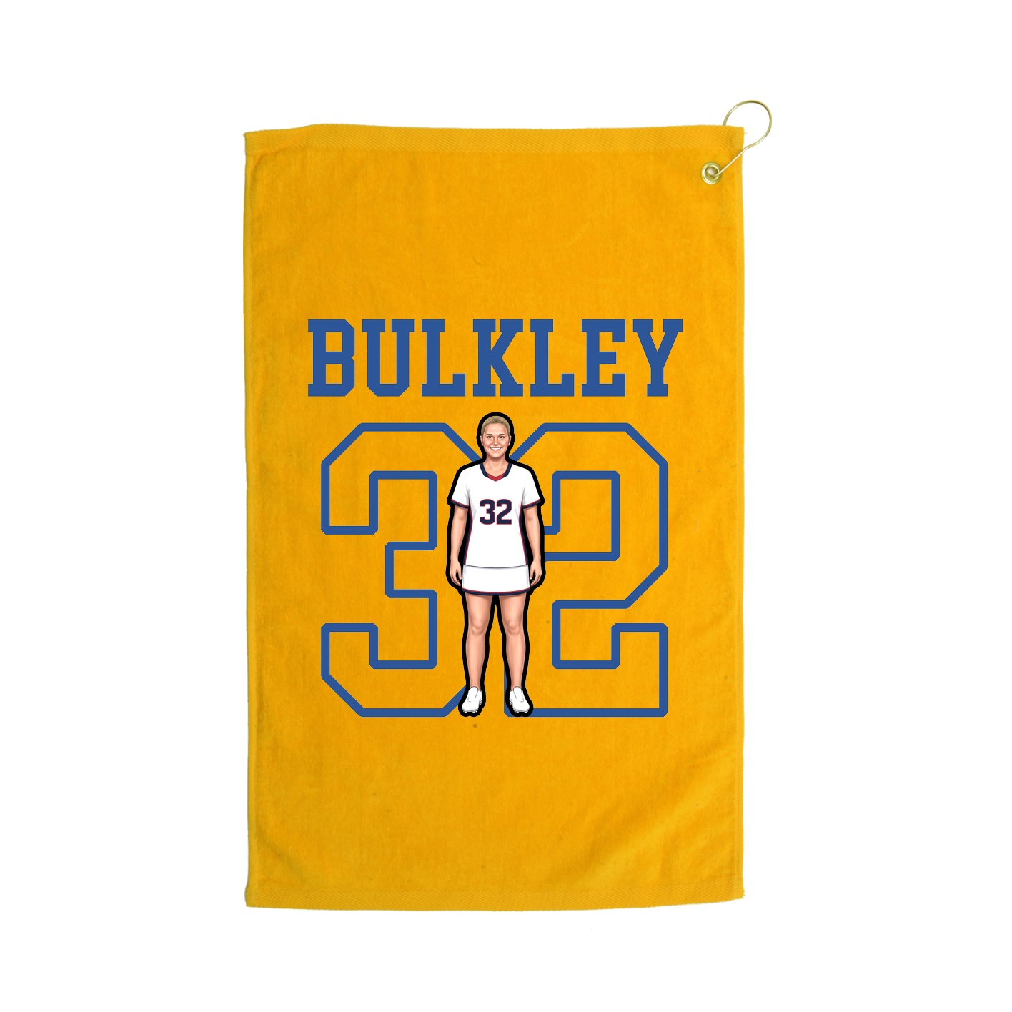Golf Towel — Shirsey in Gold