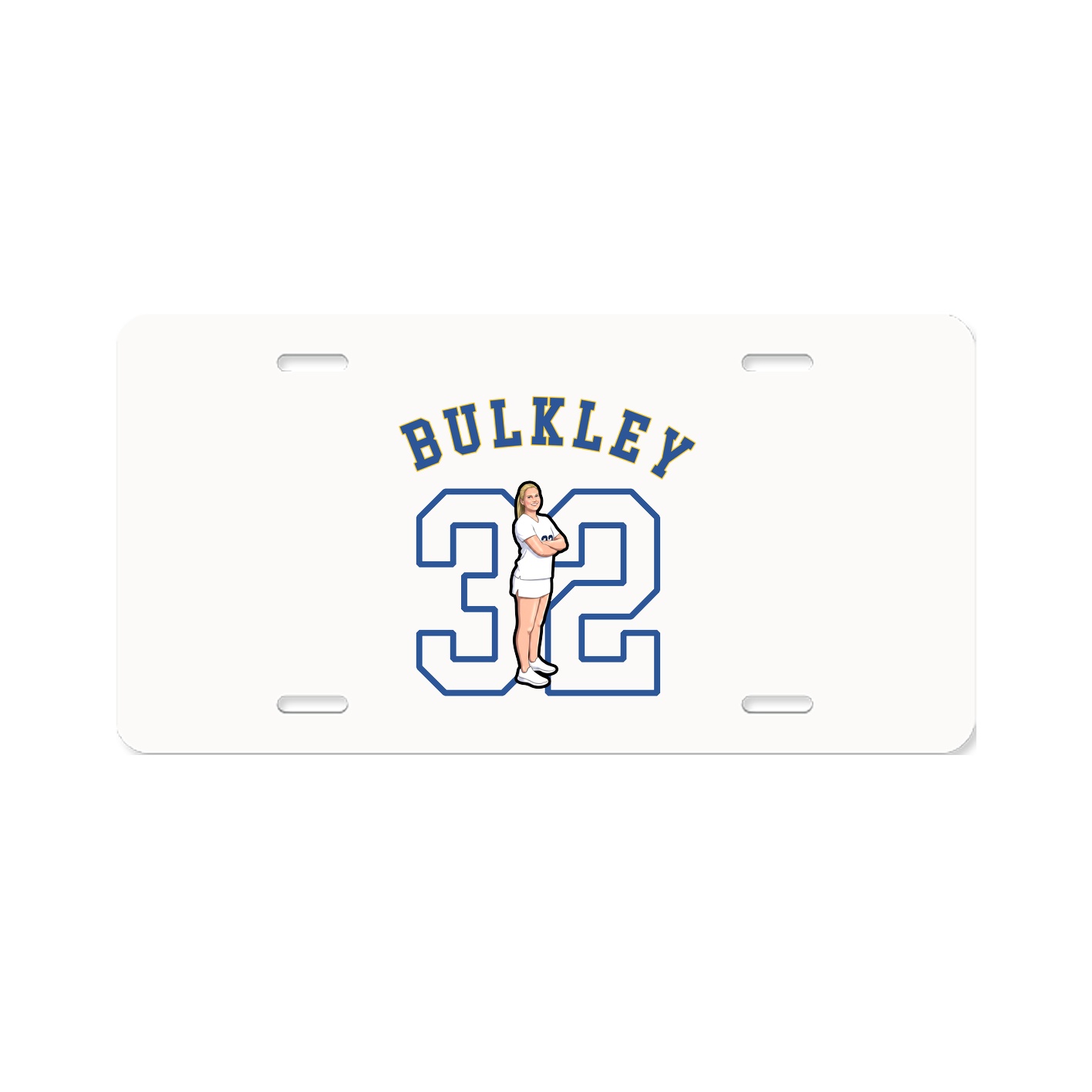 License Plate — Shirsey Arch in Classic