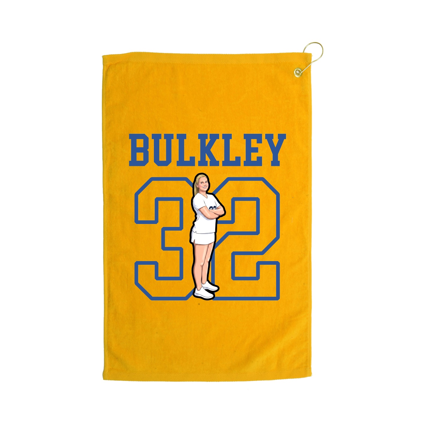 Golf Towel — Shirsey in Gold