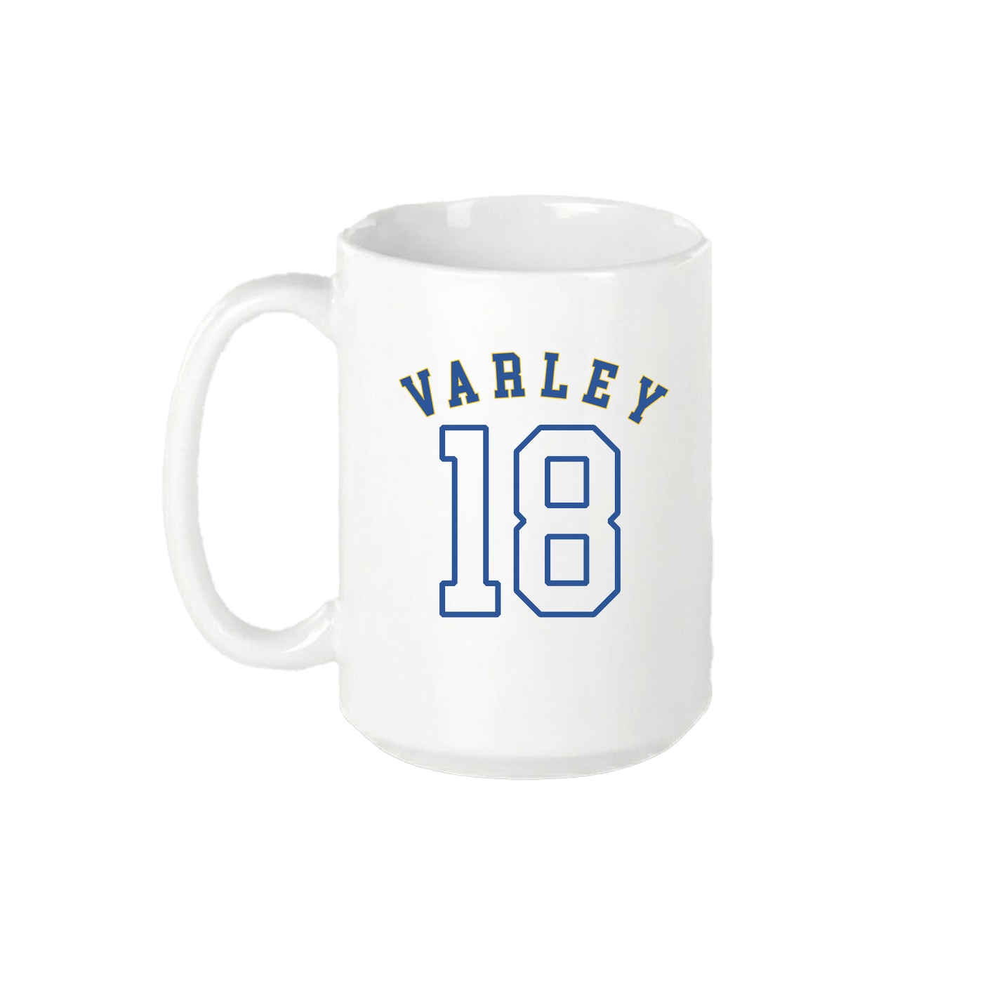 15oz Coffee Mug — Shirsey Arch in White