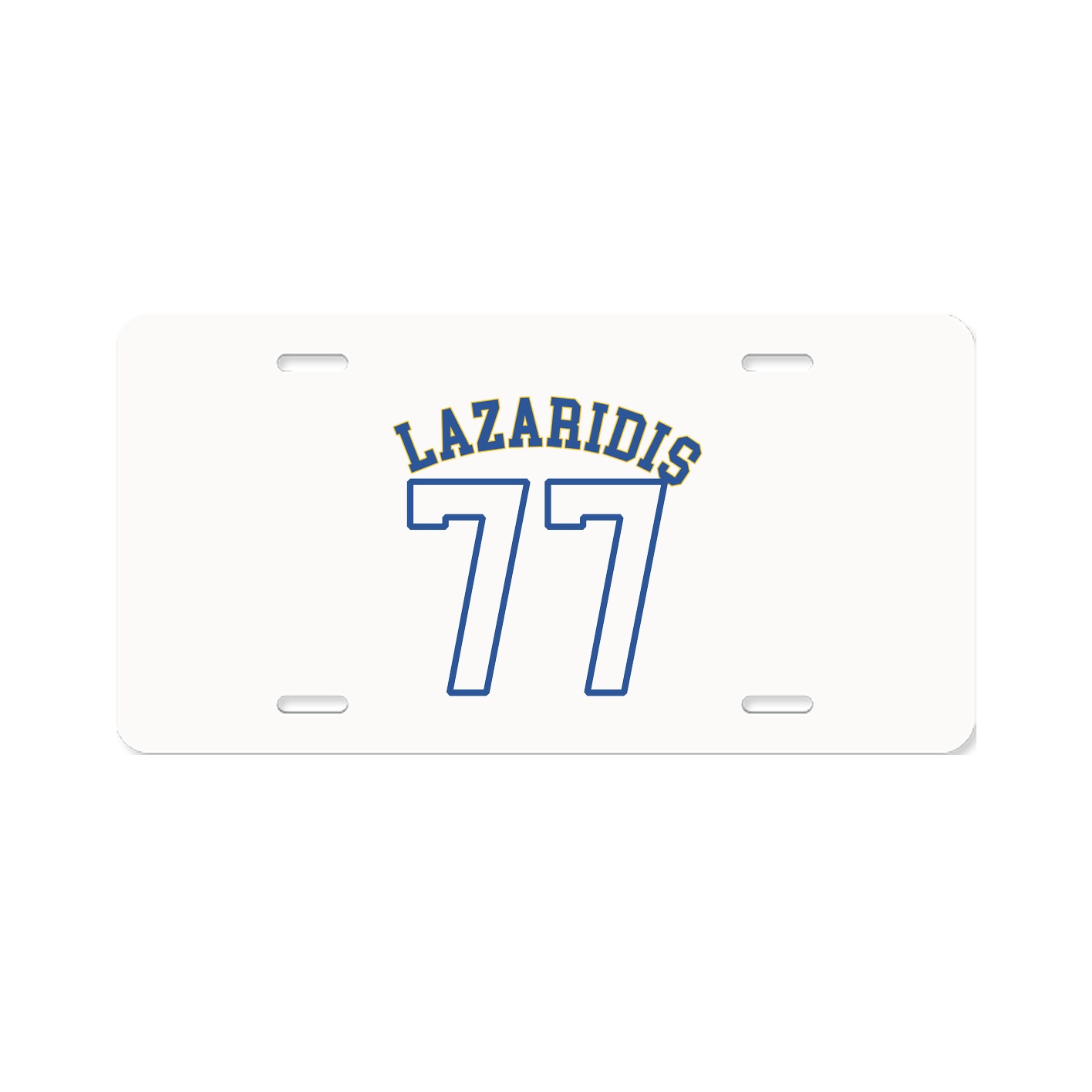 License Plate — Shirsey Arch in Classic