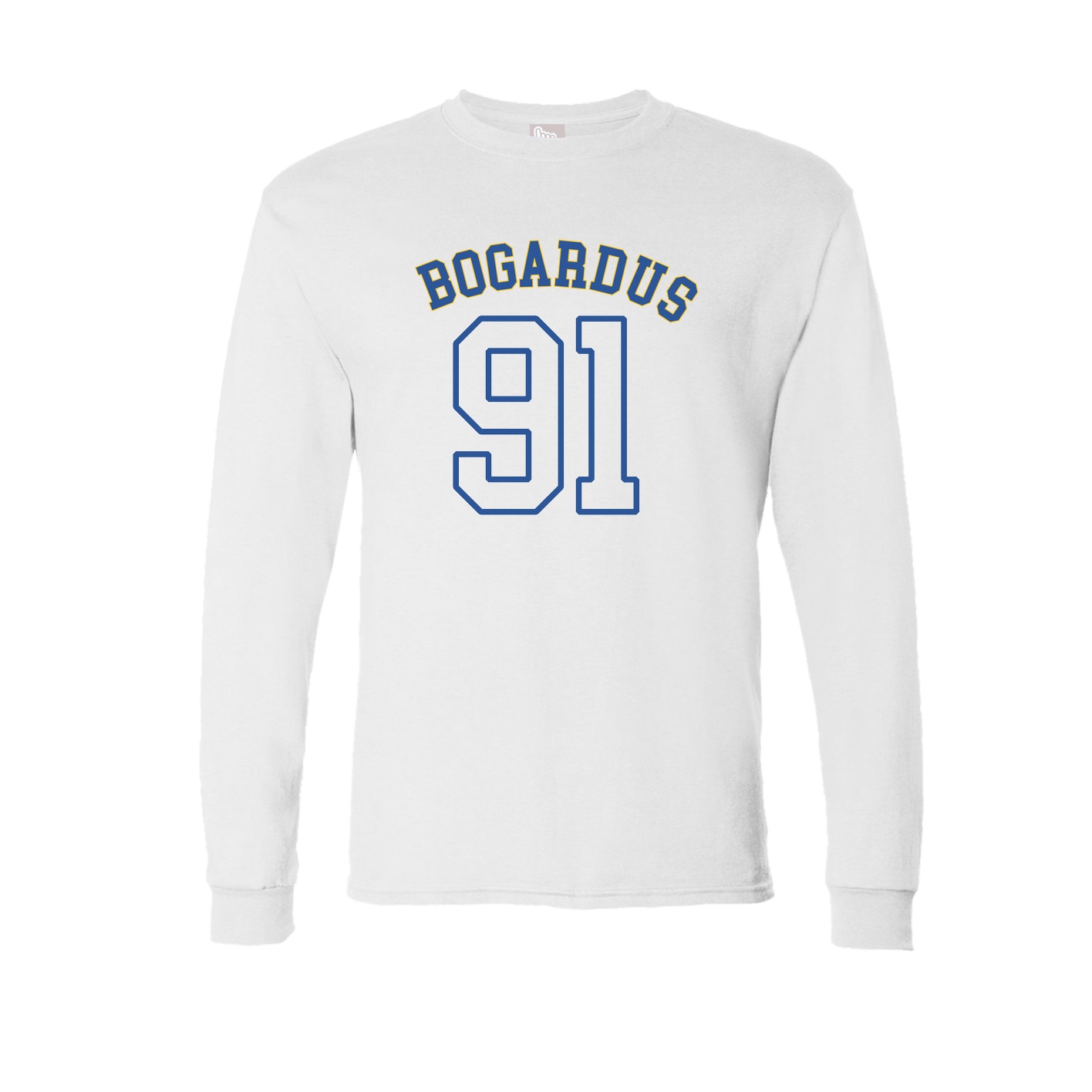 Long Sleeve Tee — Shirsey Arch in White