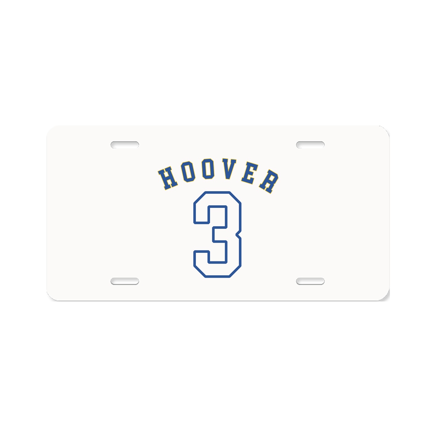 License Plate — Shirsey Arch in Classic